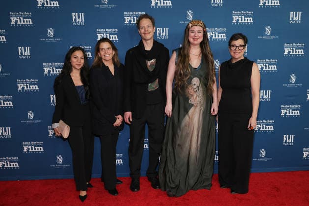 41st Annual Santa Barbara International Film Festival, Maltin Modern Master Award Honoring Adam Sandler Sanjana Bhambhani, Christy McGill, Patrick Hamm, Lara St. John, and Christie Herring attend the 41st Annual Santa Barbara International Film Festival, Maltin Modern Master Award Honoring Adam Sandler at Arlington Theatre on February 05, 2026 in Santa Barbara, California. Santa Barbara Arlington Theatre California USA Copyright: xCraSH imageSPACEx