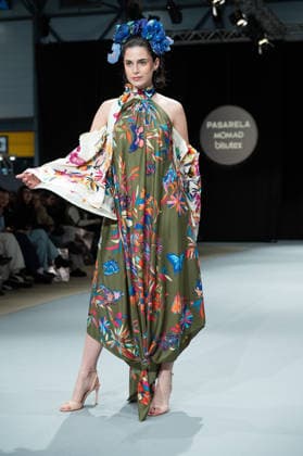 Modad catwalk during Madrid Fashion Week in Madrid - 06 Feb 2026 A model walks the runway in a design by designer DIDESANT at the Modad catwalk during the Madrid Fashion Week at Ifema. Madrid Spain Copyright: xAtilanoxGarciax xSOPAxImagesx photos04294