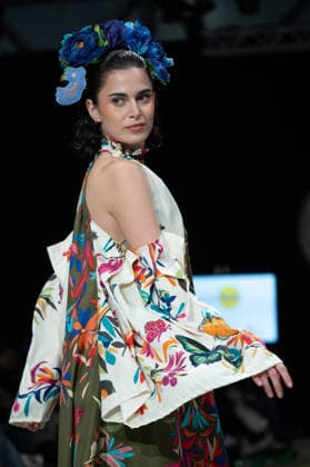 Modad catwalk during Madrid Fashion Week in Madrid - 06 Feb 2026 A model walks the runway in a design by designer DIDESANT at the Modad catwalk during the Madrid Fashion Week at Ifema. Madrid Spain Copyright: xAtilanoxGarciax xSOPAxImagesx photos04295