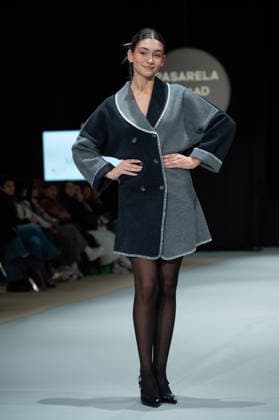 Modad catwalk during Madrid Fashion Week in Madrid - 06 Feb 2026 A model walks the runway in a design by designer MARAE at the Modad catwalk during Madrid Fashion Week at Ifema. Madrid Spain Copyright: xAtilanoxGarciax xSOPAxImagesx photos04329