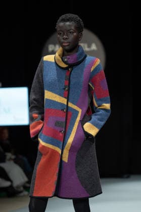 Modad catwalk during Madrid Fashion Week in Madrid - 06 Feb 2026 A model walks the runway in a design by designer MARAE at the Modad catwalk during Madrid Fashion Week at Ifema. Madrid Spain Copyright: xAtilanoxGarciax xSOPAxImagesx photos04345