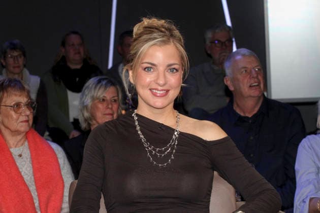 Laura Larsson deutsche Podcasterin, Komikerin zu Gast in der der NDR Talkshow , aus dem NDR 3 Studio am 06.02.2026 in Hamburg Aufzeichnung vom 30.01.2026 Hamburg Deutschland