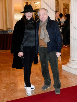Milan, Milan Cortina 2026 Olympic Games, Welcome cocktail for guests at the Opening Ceremony at Teatro alla Scala. Pictured: Michelle Yeoh. Jean Todt  Copyright: xAlbertoxTerenghix xipa-agency.netx xComi Terenghix IPA_Agency_IPA71037290
