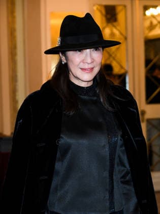 Milan, Milan Cortina 2026 Olympic Games, Welcome cocktail for guests at the Opening Ceremony at Teatro alla Scala. Pictured: Michelle Yeoh.  Copyright: xAlbertoxTerenghix xipa-agency.netx xComi Terenghix IPA_Agency_IPA71037315