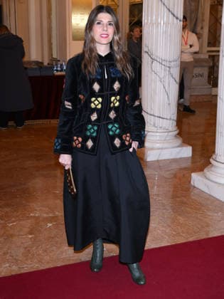 Milan, Milan Cortina 2026 Olympic Games, Welcome cocktail for guests at the Opening Ceremony at Teatro alla Scala. Pictured: Marisa Tomei  Copyright: xAlbertoxTerenghix xipa-agency.netx xComi Terenghix IPA_Agency_IPA71037385