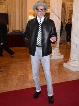 Milan, Milan Cortina 2026 Olympic Games, Welcome cocktail for guests at the Opening Ceremony at Teatro alla Scala. Pictured: Jeff Goldblum  Copyright: xAlbertoxTerenghix xipa-agency.netx xComi Terenghix IPA_Agency_IPA71037430