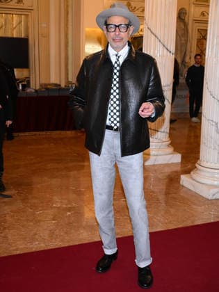 Milan, Milan Cortina 2026 Olympic Games, Welcome cocktail for guests at the Opening Ceremony at Teatro alla Scala. Pictured: Jeff Goldblum  Copyright: xAlbertoxTerenghix xipa-agency.netx xComi Terenghix IPA_Agency_IPA71037433
