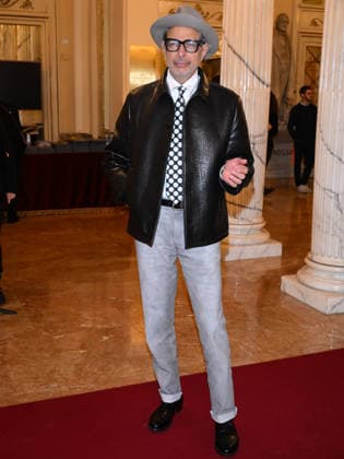 Milan, Milan Cortina 2026 Olympic Games, Welcome cocktail for guests at the Opening Ceremony at Teatro alla Scala. Pictured: Jeff Goldblum  Copyright: xAlbertoxTerenghix xipa-agency.netx xComi Terenghix IPA_Agency_IPA71037436