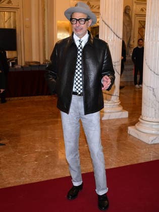 Milan, Milan Cortina 2026 Olympic Games, Welcome cocktail for guests at the Opening Ceremony at Teatro alla Scala. Pictured: Jeff Goldblum  Copyright: xAlbertoxTerenghix xipa-agency.netx xComi Terenghix IPA_Agency_IPA71037438