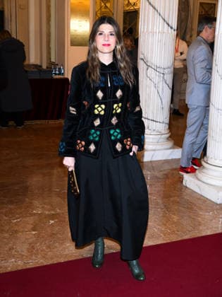 Milan, Milan Cortina 2026 Olympic Games, Welcome cocktail for guests at the Opening Ceremony at Teatro alla Scala. Pictured: Marisa Tomei  Copyright: xAlbertoxTerenghix xipa-agency.netx xComi Terenghix IPA_Agency_IPA71037381