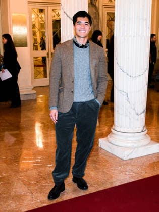 Milan, Milan Cortina 2026 Olympic Games, Welcome cocktail for guests at the Opening Ceremony at the Teatro alla Scala. Pictured: Owen Han  Copyright: xAlbertoxTerenghix xipa-agency.netx xComi Terenghix IPA_Agency_IPA71038432