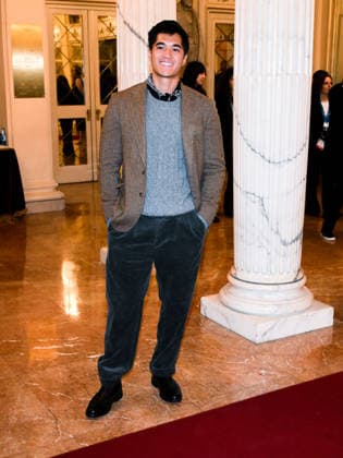 Milan, Milan Cortina 2026 Olympic Games, Welcome cocktail for guests at the Opening Ceremony at the Teatro alla Scala. Pictured: Owen Han  Copyright: xAlbertoxTerenghix xipa-agency.netx xComi Terenghix IPA_Agency_IPA71038436