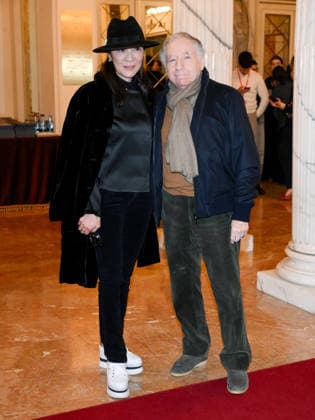 Winter Olympics - Welcome Cocktail for Guests Michelle Yeoh, Jean Todt during the welcome cocktail for guests before the Opening Ceremony of Milan Cortina 2026 Olympic Games at Teatro alla Scala, in Milan, Italy on February 6, 2026. Photo by Alberto Terenghi IPA ABACAPRESS.COM Cortina d Ampezzo Italy  Copyright: xTerenghixAlberto IPA ABACAx