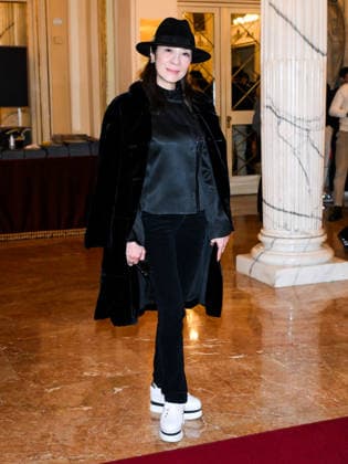 Winter Olympics - Welcome Cocktail for Guests Michelle Yeoh, during the welcome cocktail for guests before the Opening Ceremony of Milan Cortina 2026 Olympic Games at Teatro alla Scala, in Milan, Italy on February 6, 2026. Photo by Alberto Terenghi IPA ABACAPRESS.COM Cortina d Ampezzo Italy  Copyright: xTerenghixAlberto IPA ABACAx