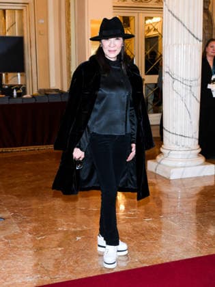 Winter Olympics - Welcome Cocktail for Guests Michelle Yeoh, during the welcome cocktail for guests before the Opening Ceremony of Milan Cortina 2026 Olympic Games at Teatro alla Scala, in Milan, Italy on February 6, 2026. Photo by Alberto Terenghi IPA ABACAPRESS.COM Cortina d Ampezzo Italy  Copyright: xTerenghixAlberto IPA ABACAx