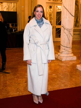 Winter Olympics - Welcome Cocktail for Guests Carolina Kostner, during the welcome cocktail for guests before the Opening Ceremony of Milan Cortina 2026 Olympic Games at Teatro alla Scala, in Milan, Italy on February 6, 2026. Photo by Alberto Terenghi IPA ABACAPRESS.COM Cortina d Ampezzo Italy  Copyright: xTerenghixAlberto IPA ABACAx
