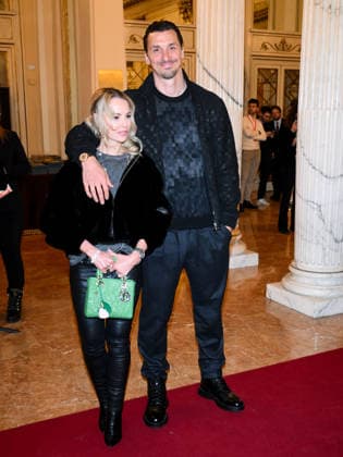 Winter Olympics - Welcome Cocktail for Guests Zlatan Ibrahimovic with his wife Helena Seger, during the welcome cocktail for guests before the Opening Ceremony of Milan Cortina 2026 Olympic Games at Teatro alla Scala, in Milan, Italy on February 6, 2026. Photo by Alberto Terenghi IPA ABACAPRESS.COM Cortina d Ampezzo Italy  Copyright: xTerenghixAlberto IPA ABACAx