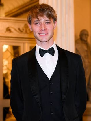 Milan, Milan Cortina 2026 Olympic Games, Welcome cocktail for guests at the Opening Ceremony at the Teatro alla Scala. Pictured: Timofej Andrijashenko.  Copyright: xAlbertoxTerenghix xipa-agency.netx xComi Terenghix IPA_Agency_IPA71038510
