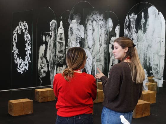 Bologna. The first day of the Arte Fiera fair features a contemporary art exhibition at the fair s pavilions.  Copyright: xRobertoxBrancolinix xipa-agency.netx xRobertoxBrancolinix IPA_Agency_IPA71041173