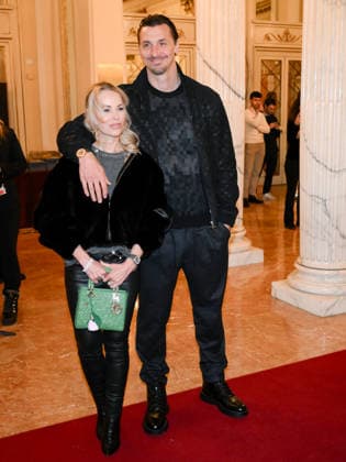 Winter Olympics - Welcome Cocktail for Guests Zlatan Ibrahimovic with his wife Helena Seger, during the welcome cocktail for guests before the Opening Ceremony of Milan Cortina 2026 Olympic Games at Teatro alla Scala, in Milan, Italy on February 6, 2026. Photo by Alberto Terenghi IPA ABACAPRESS.COM Cortina d Ampezzo Italy  Copyright: xTerenghixAlberto IPA ABACAx