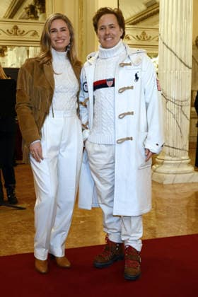 Milan, Milan Cortina 2026 Olympic Games, Welcome Cocktail for Guests at the Opening Ceremony at Teatro alla Scala - David Lauren, Lauren Bush Lauren  Copyright: xAlbertoxTerenghix xipa-agency.netx xComi Terenghix IPA_Agency_IPA71043166