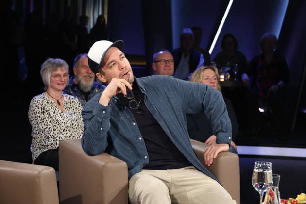 Jan van Weyde, Comedian und Schauspieler, zu Gast in der NDR Talk Show, Fototermin am 30.1.2026, Ausstrahlung der Sendung am 6.2.2026 im 3. Programm des NDR Fernsehen, Fernsehstudio Hamburg Lokstedt