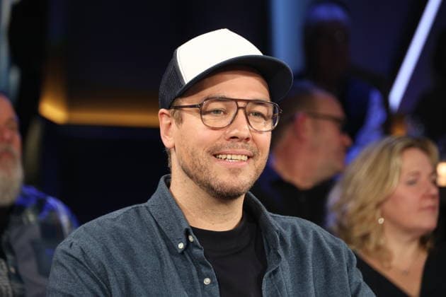 Jan van Weyde, Comedian und Schauspieler, zu Gast in der NDR Talk Show, Fototermin am 30.1.2026, Ausstrahlung der Sendung am 6.2.2026 im 3. Programm des NDR Fernsehen, Fernsehstudio Hamburg Lokstedt