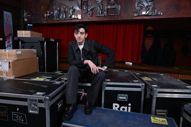 Sanremo: 76th Italian Song Festival. First day of rehearsals. Pictured: Michele Bravi  Copyright: xMaurizioxD Avanzox xipa-agency.netx xMaurizioxDxAvanzox IPA_Agency_IPA71052603