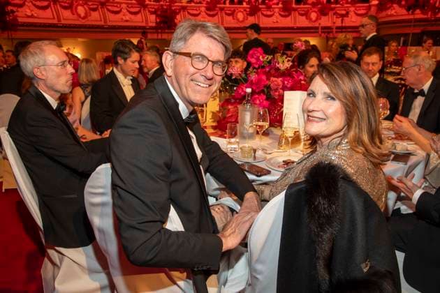 Wolfram Weimer und Ehefrau Christiane Goetz-Weimer Kultur Staatsminister zu Gast im Ballsaal beim 100 Sepmper Oernball in der Semper Oper in Dresden am 6.Februar 2026 Sachsen Deutschland *** Wolfram Weimer and his wife Christiane Goetz Weimer Minister of State for Culture as guests in the ballroom at the 100 Sepmper Opera Ball at the Semper Opera in Dresden on February 6, 2026 Saxony Germany