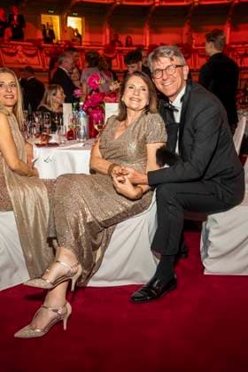 Ehefrau Christiane Goetz-Weimer und Wolfram Weimer Kultur Staatsminister zu Gast im Ballsaal beim 100 Sepmper Oernball in der Semper Oper in Dresden am 6.Februar 2026 Sachsen Deutschland