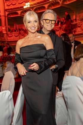 Gesine Lippert und Wolfgang Lippert zu Gast im Ballsaal beim 100 Sepmper Oernball in der Semper Oper in Dresden am 6.Februar 2026 Sachsen Deutschland