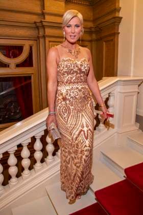 Kamilla Senjo zu Gast im Ballsaal beim 100 Sepmper Oernball in der Semper Oper in Dresden am 6.Februar 2026 Sachsen Deutschland