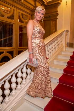 Kamilla Senjo zu Gast im Ballsaal beim 100 Sepmper Oernball in der Semper Oper in Dresden am 6.Februar 2026 Sachsen Deutschland