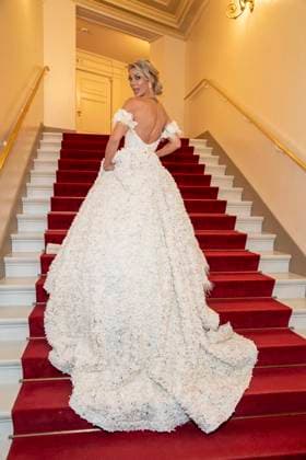Annika Gassner zu Gast im Ballsaal beim 100 Sepmper Oernball in der Semper Oper in Dresden am 6.Februar 2026 Sachsen Deutschland