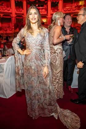 Cathy Hummels zu Gast im Ballsaal beim 100 Sepmper Oernball in der Semper Oper in Dresden am 6.Februar 2026 Sachsen Deutschland