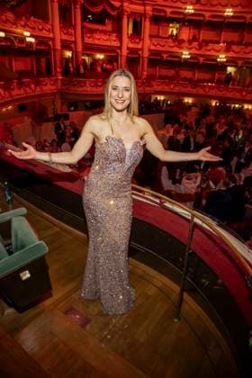 Stefanie Hertel zu Gast im Ballsaal beim 100 Sepmper Oernball in der Semper Oper in Dresden am 6.Februar 2026 Sachsen Deutschland