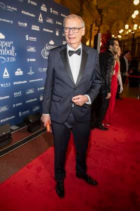 Günther Jauch Guenther zu Gast auf dem roten Teppich beim 100. Sepmper Oernball in der Semper Oper in Dresden am 6.Februar 2026 Sachsen Deutschland