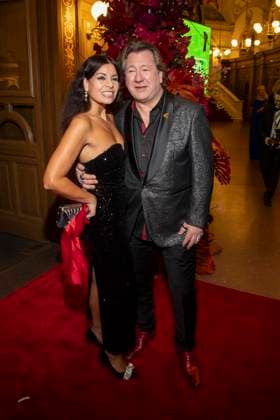 Mit Freudin Assol und Claudius Dreilich auf dem roten Teppich zu Gast im Ballsaal beim 100 Sepmper Oernball in der Semper Oper in Dresden am 6.Februar 2026 Sachsen Deutschland