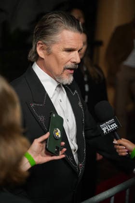 The 41st Santa Barbara International Film Festival at the Arlington Theater, Santa Barbara, USA, Friday 6 February 2026. Actor Ethan Hawke attends the 41st Santa Barbara International Film Festival to receive the American Riviera Award at the Arlington Theater in Santa Barbara, USA, Friday, 6 February 2026., Credit:JERRY PEREZ Avalon USA, California, Santa Barbara  Copyright: xJERRYxPEREZx xAvalonx 1072737108