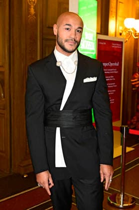 Malick Bauer beim 18. SemperOpernball 2026 in der Semper Oper. Dresden, 06.02.2026