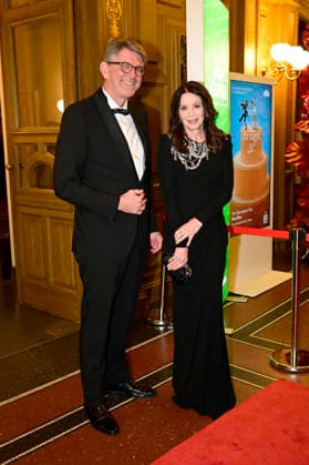 Wolfram Weimer und Iris Berben beim 18. SemperOpernball 2026 in der Semper Oper. Dresden, 06.02.2026