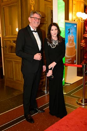 Wolfram Weimer und Iris Berben beim 18. SemperOpernball 2026 in der Semper Oper. Dresden, 06.02.2026