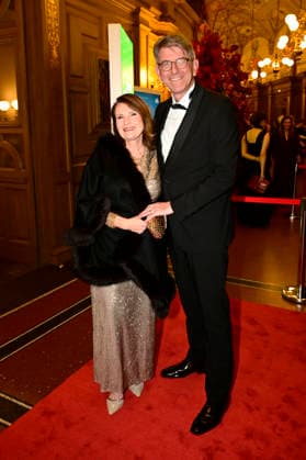 Wolfram Weimer mit Ehefrau Christiane Goetz-Weimer beim 18. SemperOpernball 2026 in der Semper Oper. Dresden, 06.02.2026