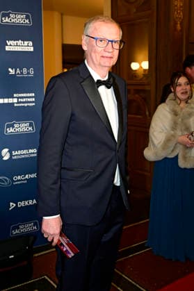 Günther Jauch beim 18. SemperOpernball 2026 in der Semper Oper. Dresden, 06.02.2026