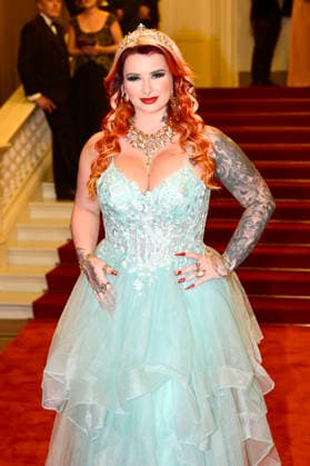 Lyn Künstner beim 18. SemperOpernball 2026 in der Semper Oper. Dresden, 06.02.2026
