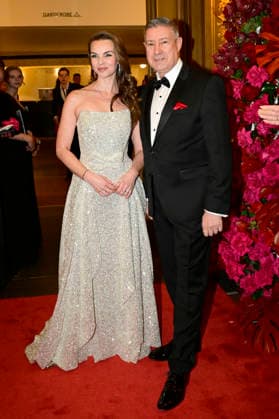 Annika Lau und Joachim Llambi beim 18. SemperOpernball 2026 in der Semper Oper. Dresden, 06.02.2026