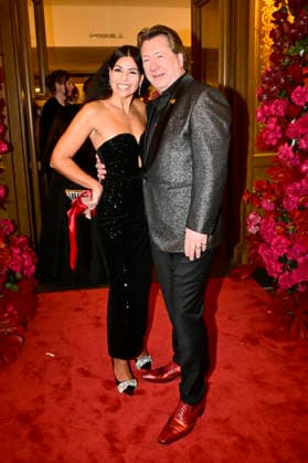 Claudius Dreilich mit Freundin Assol beim 18. SemperOpernball 2026 in der Semper Oper. Dresden, 06.02.2026