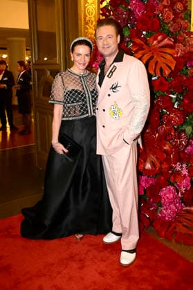 Sasha mit Ehefrau Julia Röntgen beim 18. SemperOpernball 2026 in der Semper Oper. Dresden, 06.02.2026