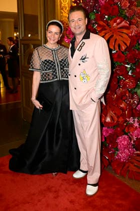 Sasha mit Ehefrau Julia Röntgen beim 18. SemperOpernball 2026 in der Semper Oper. Dresden, 06.02.2026
