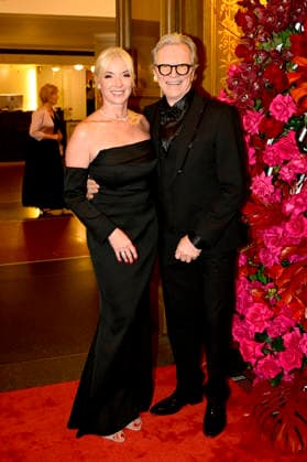 Wolfgang Lippert mit Ehefrau Gesine Lippert beim 18. SemperOpernball 2026 in der Semper Oper. Dresden, 06.02.2026